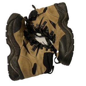Cabela’s Thinsulate beige black hiking snow boots